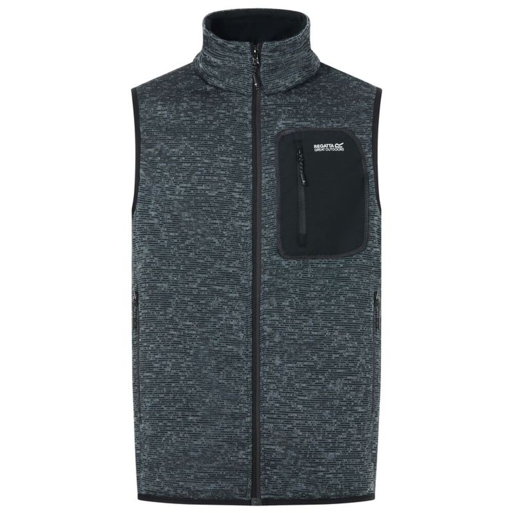 Regatta Mens Newhill Fleece Body Warmer / Ash